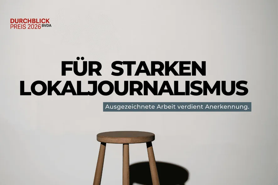 Engagement für starken Journalismus
