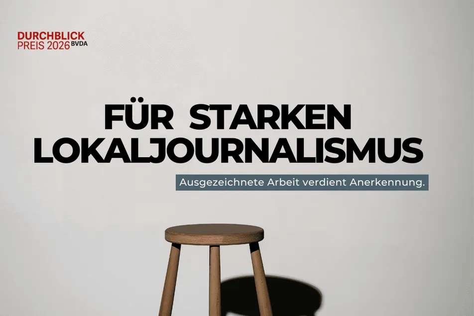 Engagement für starken Journalismus